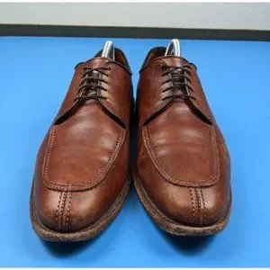 ALLEN EDMONDS Mens LaSalle Split Toe Chili Brown Oxford Dress Shoes Size 10 B Allen Edmonds Men main image 3